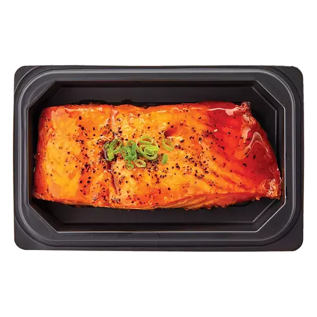 Teriyaki Black Pepper Salmon