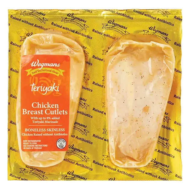 Teriyaki Chicken Breast Cutlets, Raised without Antibiotics