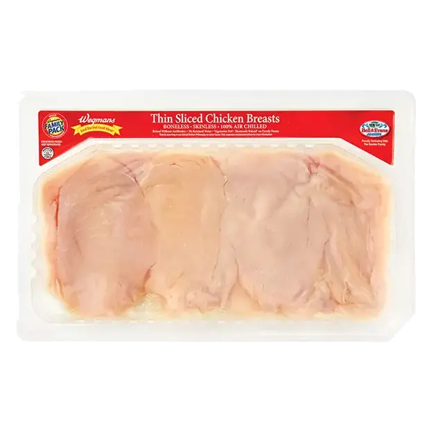 Thin Sliced Chicken Breast, Raised without Antibiotics