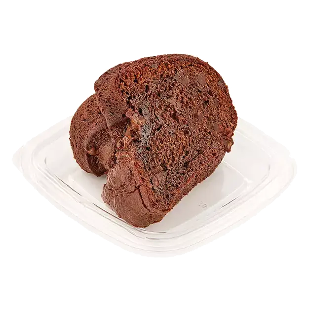 Triple Chocolate Coffee Cake, Slice