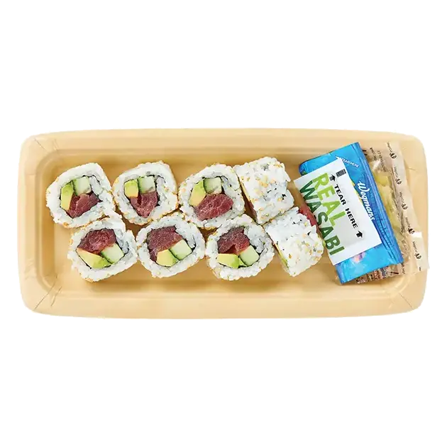 Tuna California Roll with White Rice (Raw)