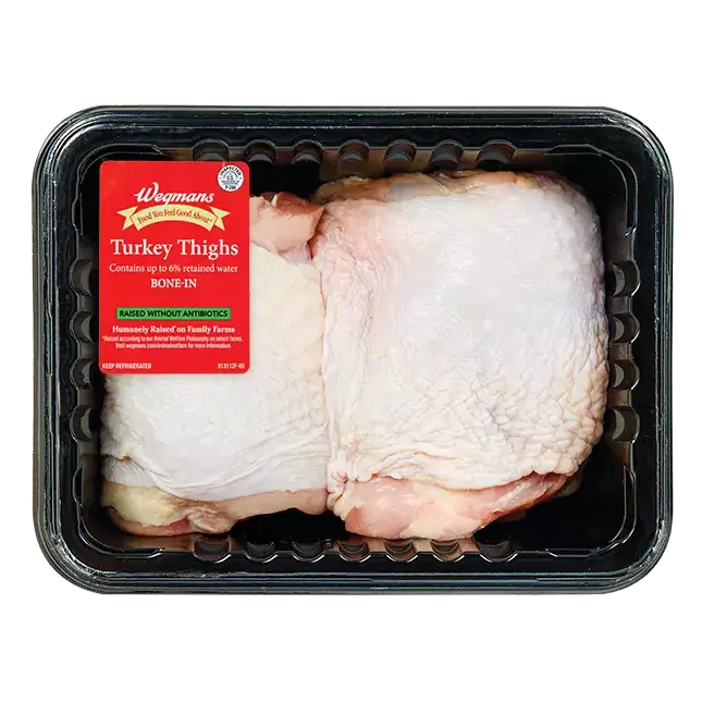 Turkey Thighs, Raised Without Antibiotics