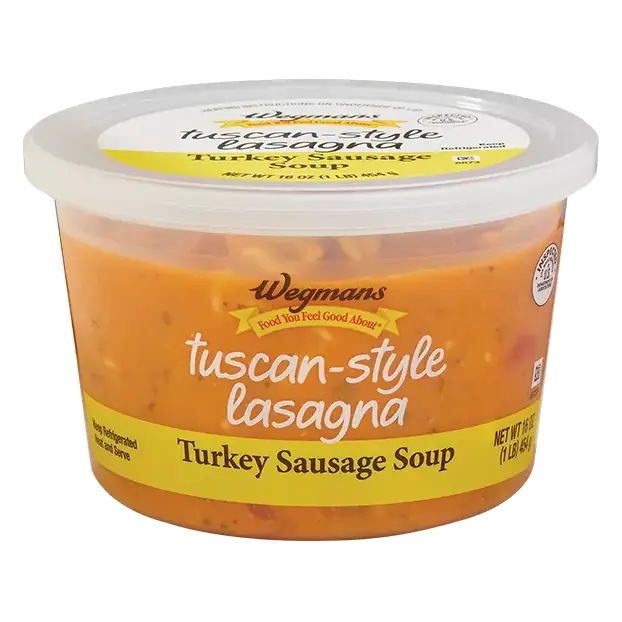 Tuscan-Style Lasagna Turkey Sausage Soup