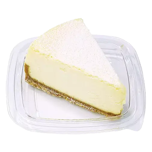 Ultimate Plain Cheesecake Slice, 1 pack