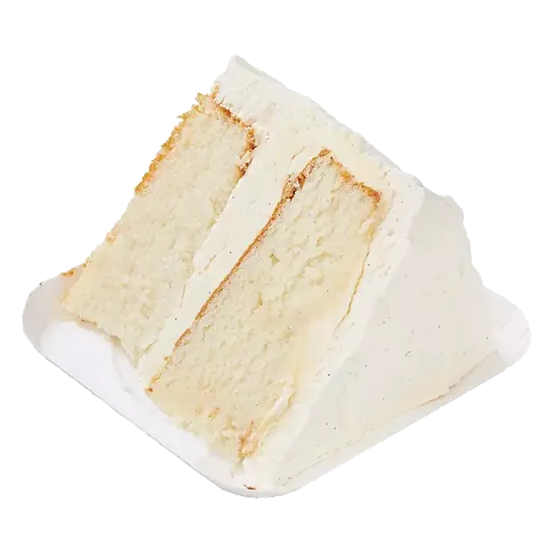 Ultimate Vanilla w/Chocolate Slice
