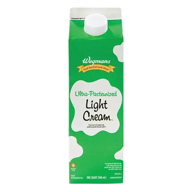 Ultra-Pasteurized Light Cream, Quart