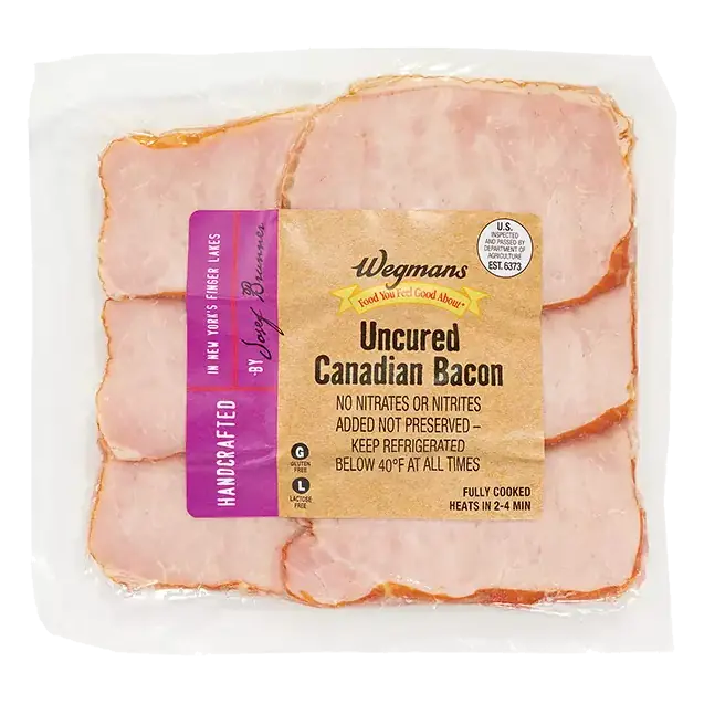 Uncured Canadian Bacon