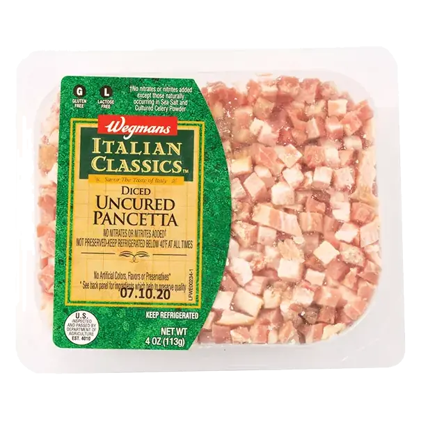 Uncured Diced Pancetta