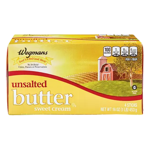 Unsalted Sweet Cream Butter Quarters