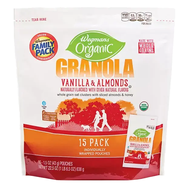 Vanilla & Almonds Flavored Granola