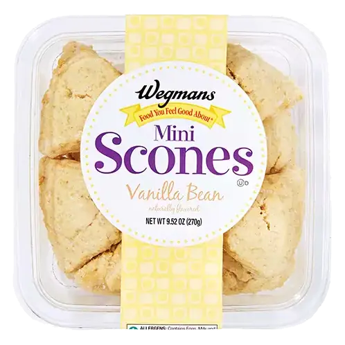 Vanilla Bean Mini Scones