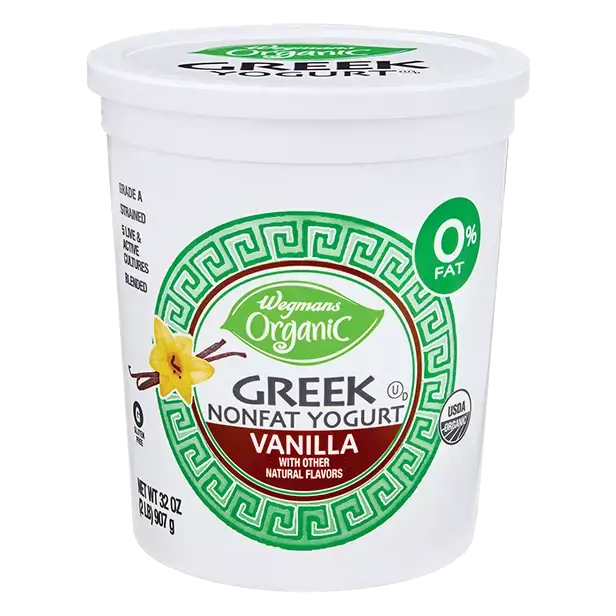 Vanilla Blended Nonfat Greek Strained Yogurt
