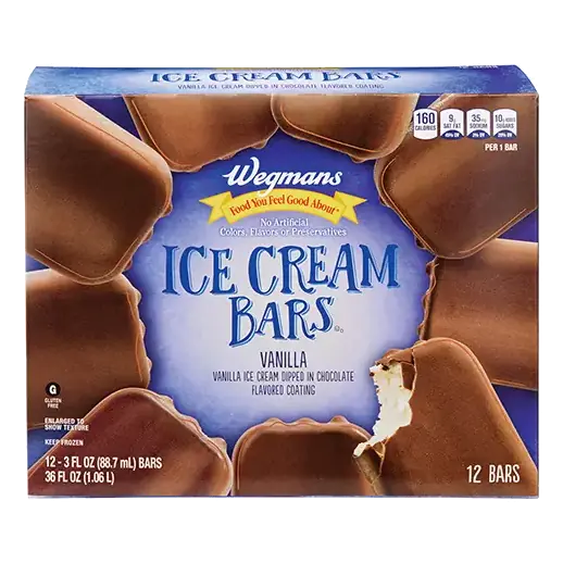 Vanilla Ice Cream Bars