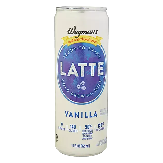Vanilla Latte Coffee Beverage, Ready to Drink