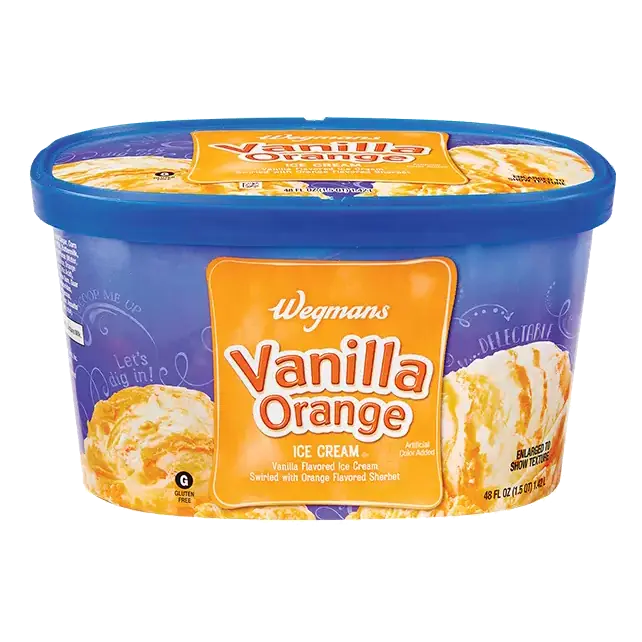 Vanilla Orange Ice Cream