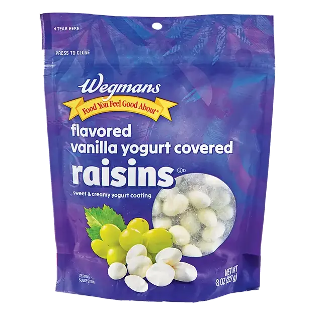Vanilla Yogurt Covered Raisins