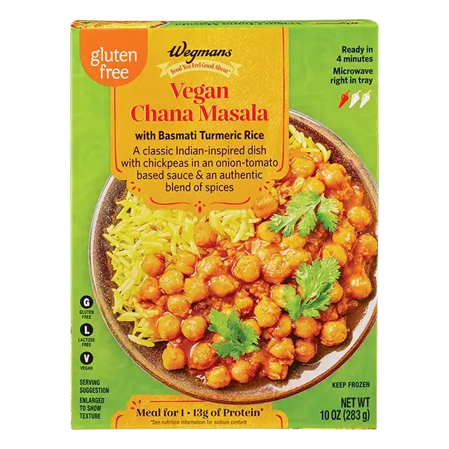 Vegan Chana Masala with Basmati Turmeric Rice
