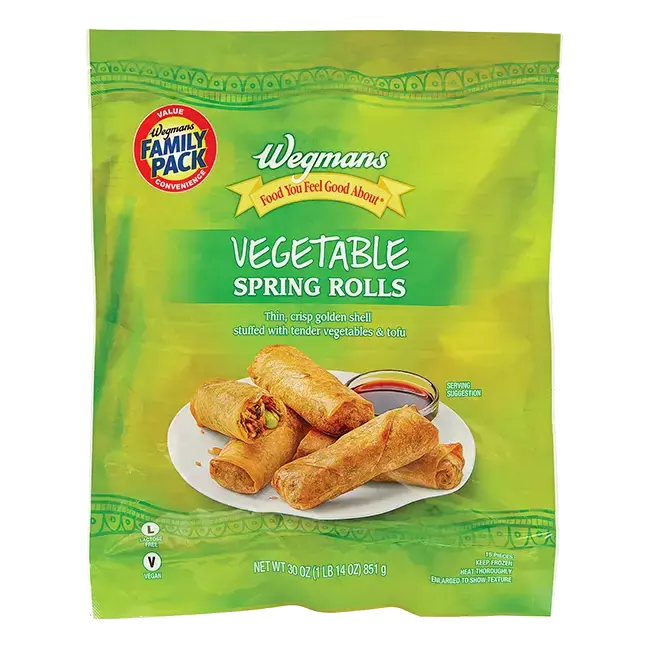 Vegetable Spring Rolls, FAMILY PACK