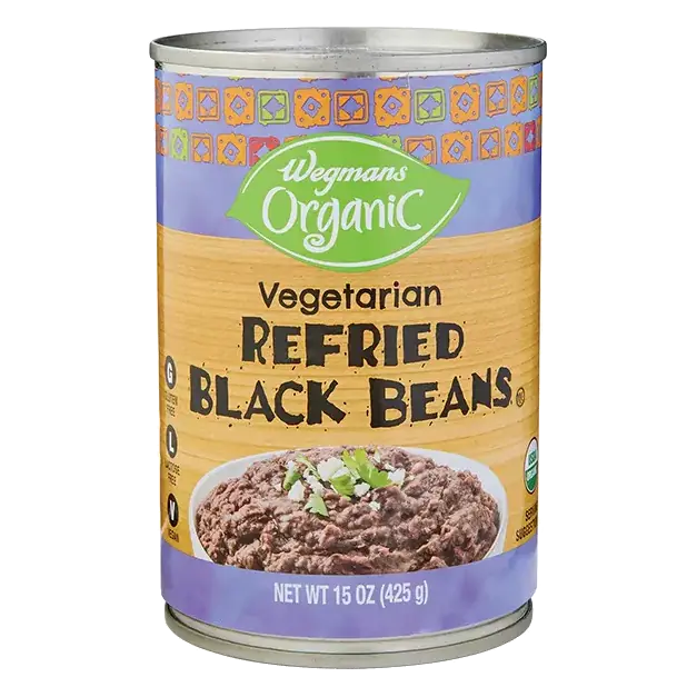 Vegetarian Refried Black Beans