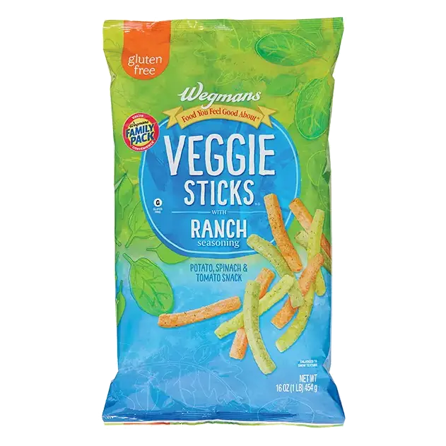 Veggie Sticks with Ranch Seasoning, FAMILY PACK