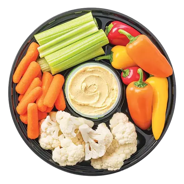 Veggie Tray for 2 with Hummus