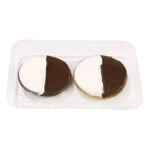Wegmans Half Moon Cookies, 2 Pack