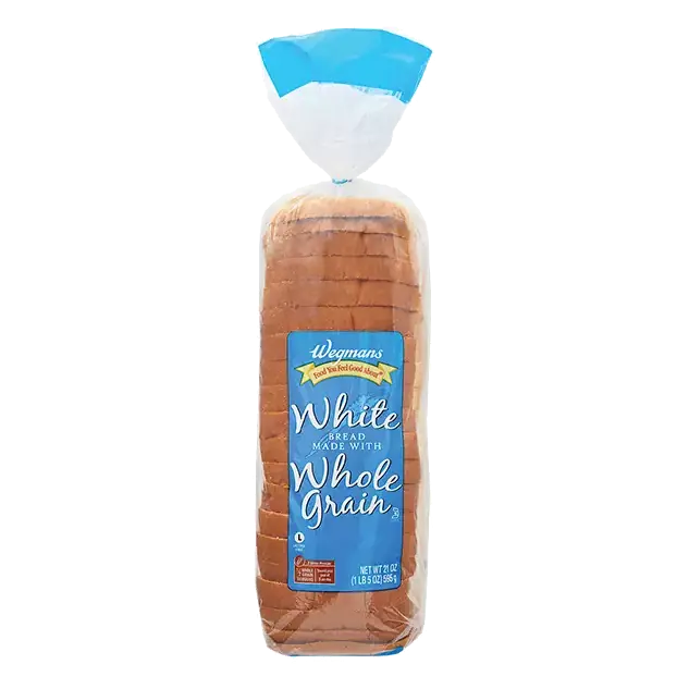 White Bread made with Whole Grain