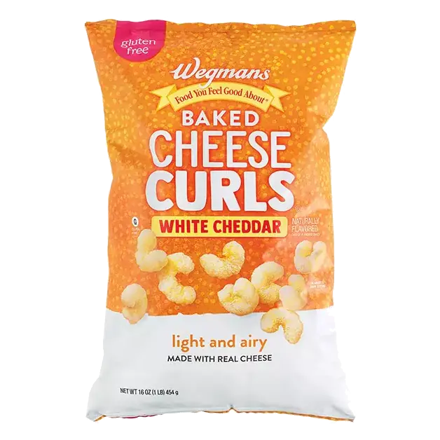 White Cheddar Baked Cheese Curls