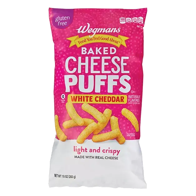 White Cheddar Baked Cheese Puffs