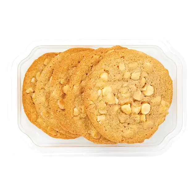 White Chocolate Macadamia Nut Cookies, 5 Pack