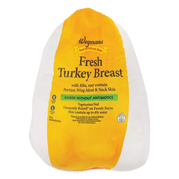 Whole Fresh Turkey Breast, Raised without Antibiotics