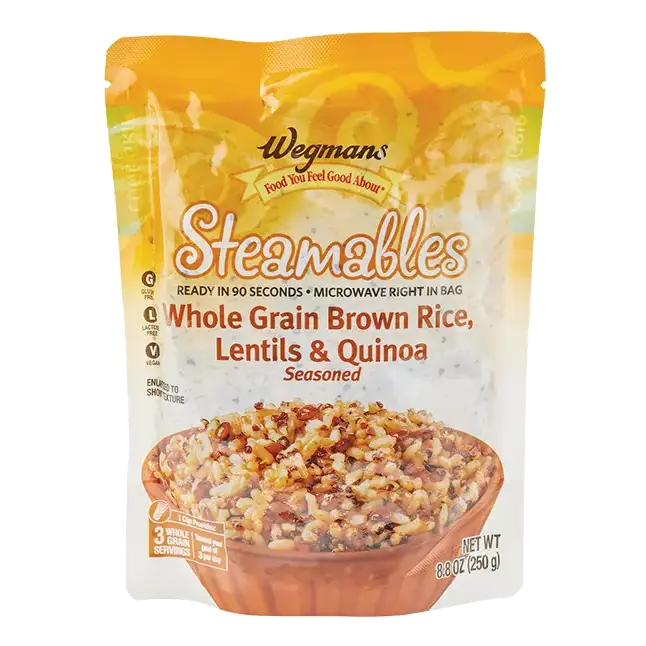 Whole Grain Brown Rice Quinoa & Lentils