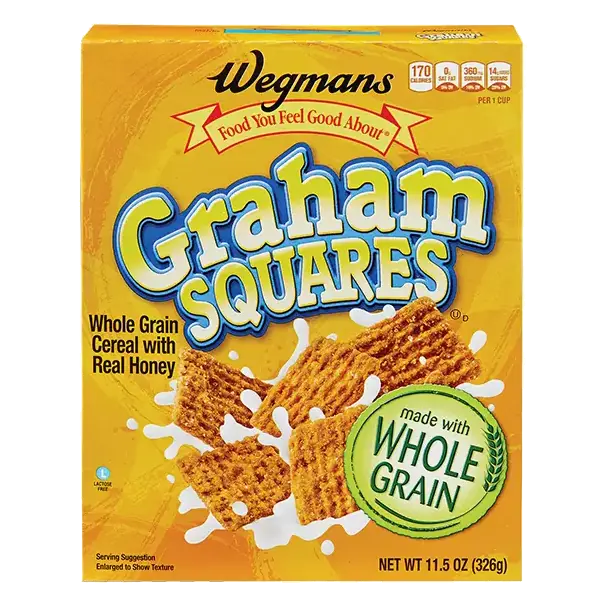 Whole Grain Cereal with Real Honey Graham Squares