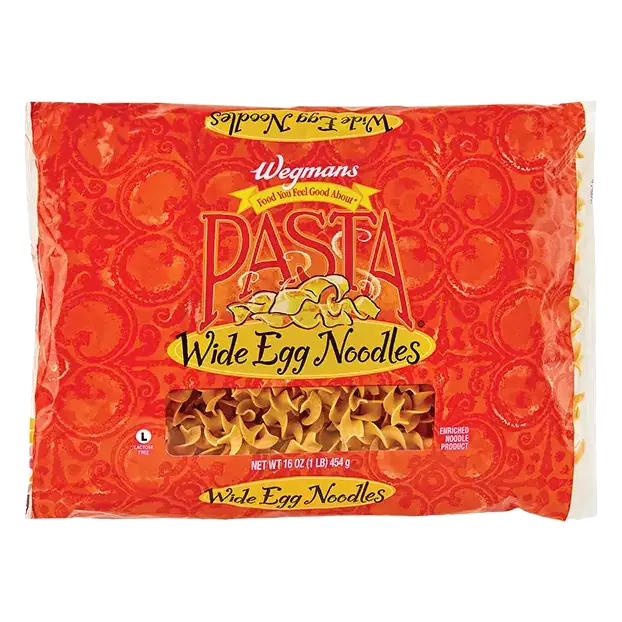 Wide Egg Noodles Pasta