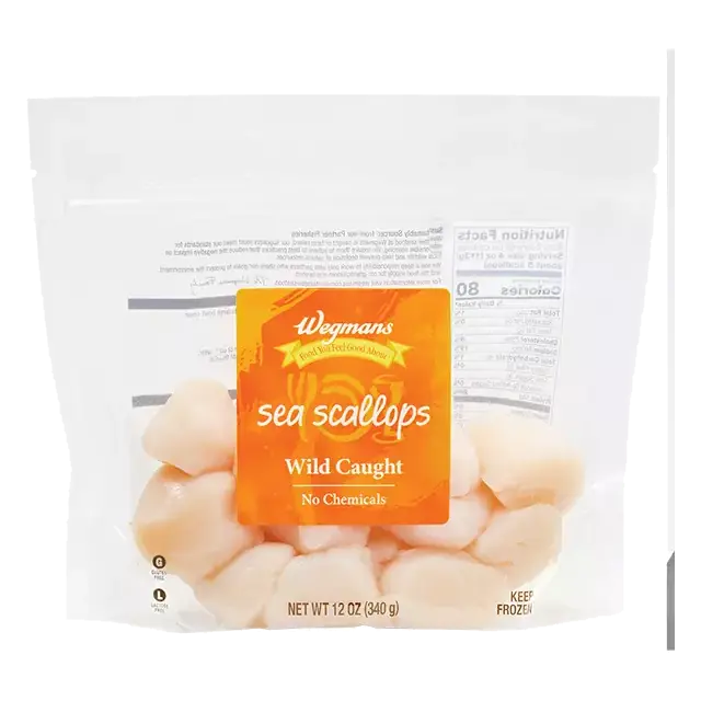 Wild Caught Frozen Sea Scallops