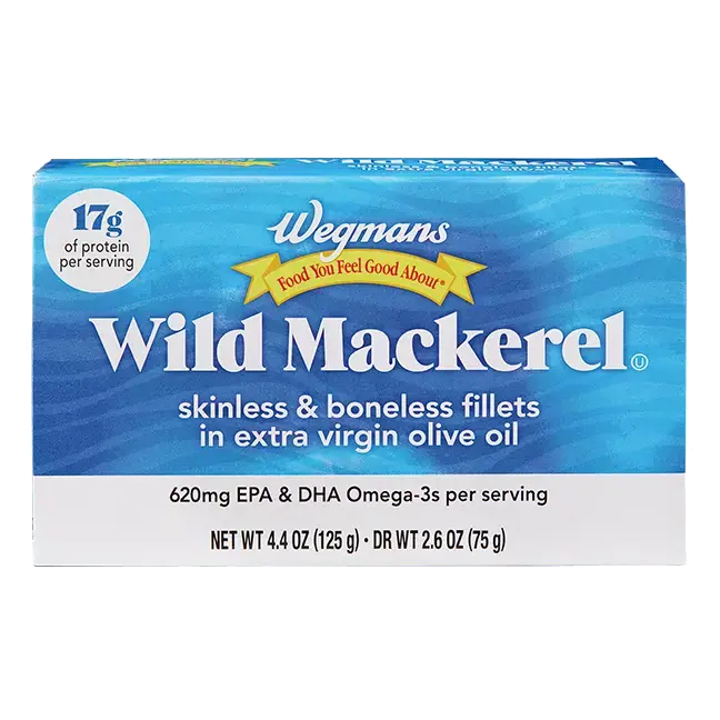 Wild Mackerel Fillets in Extra Virgin Olive Oil