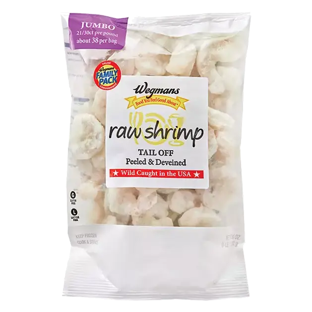 Wild Raw P&D Shrimp 21/30ct, FAMILY PACK