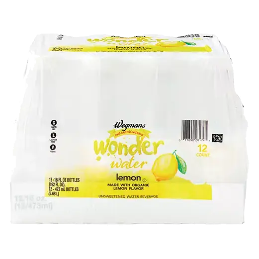 Wonder Water Lemon 12 Pack FAMILY PACK
