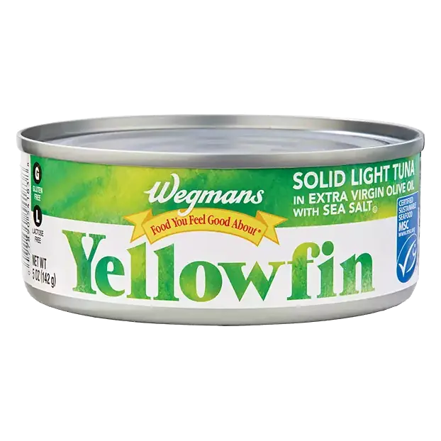 Yellowfin Solid Light Tuna in Extra Virgin Olive Oil with Sea Salt