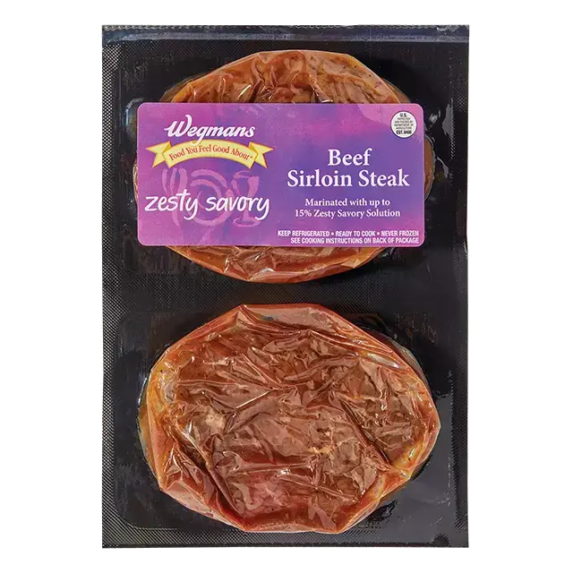 Zesty Savory Beef Sirloin Steak