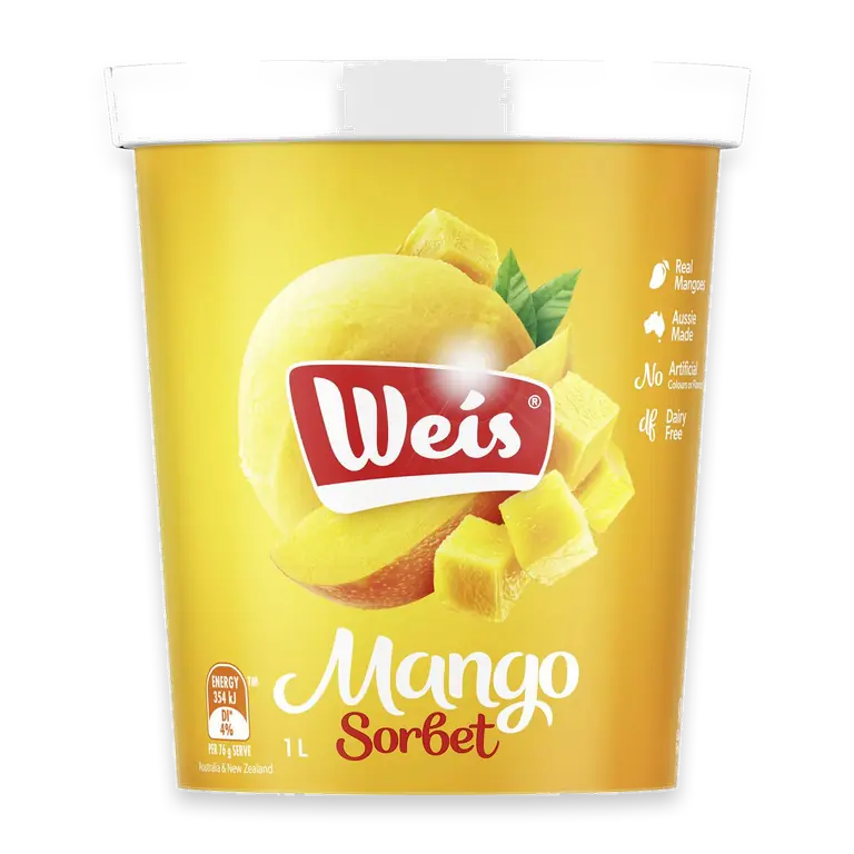 Mango Sorbet Tub