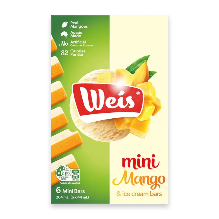 Mini Mango & Ice Cream Bars