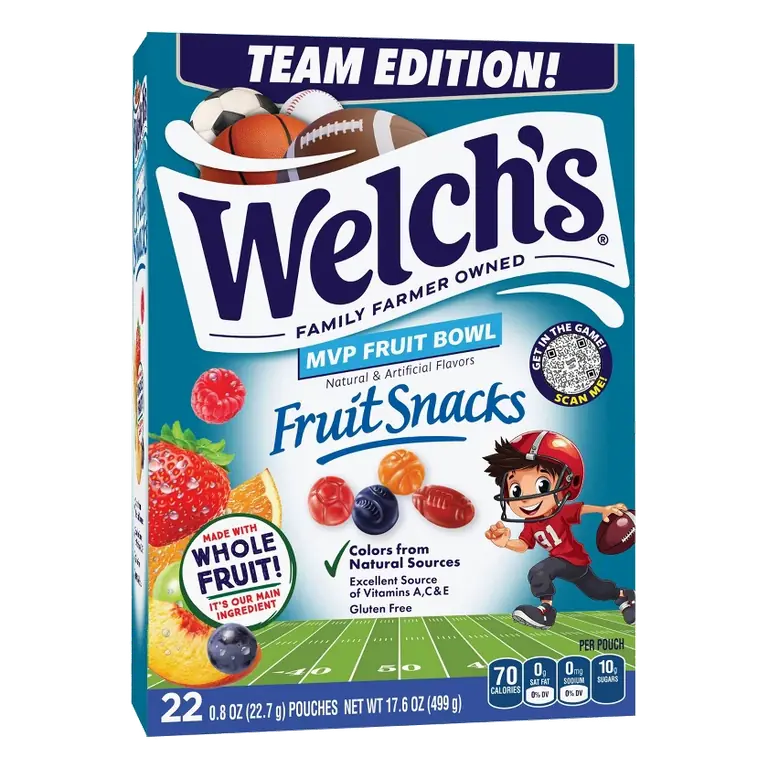 Welch's Fruit Snacks, 17.6oz/22ct