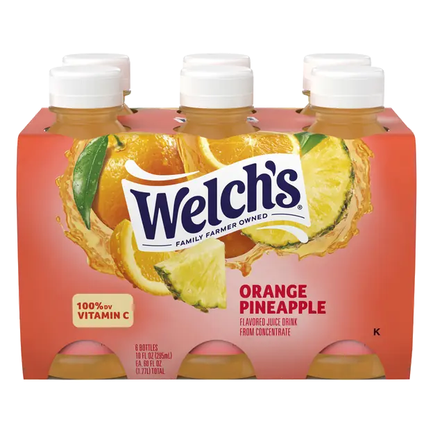 100% Orange Pineapple Juice - 6 pk