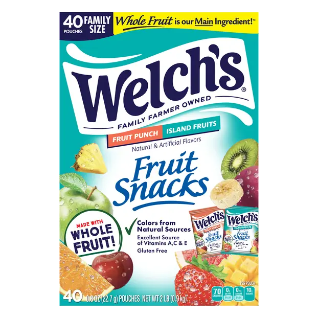Fruit Snacks Variety Pack - 40 ct