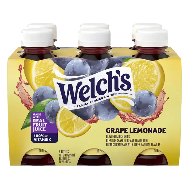 Grape Lemonade Juice Drink - 6 pk