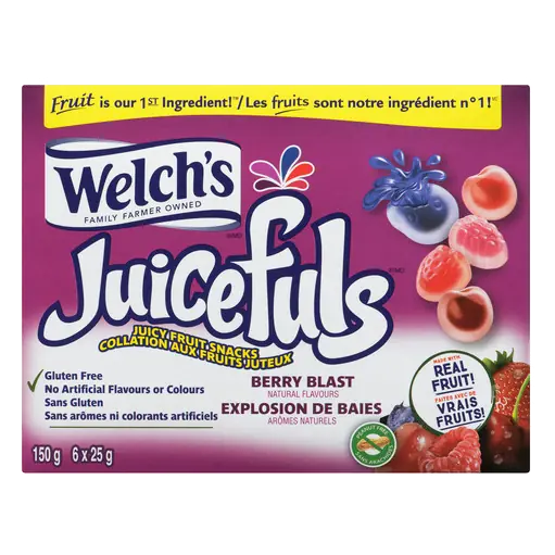 Fruit Snack Berry Blast 6 x 25 g