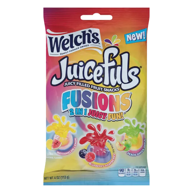 Welch's Juicefuls Fusions Juicy Filled Fruit Snacks