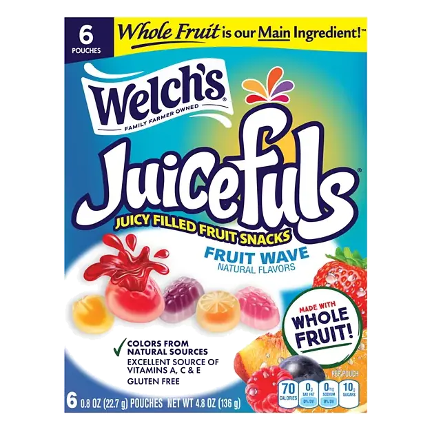 Juicefuls Gluten Free Fruit Wave Fruit Snacks