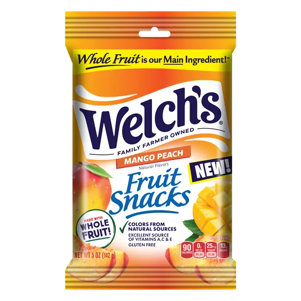 Mango Peach Fruit Snacks